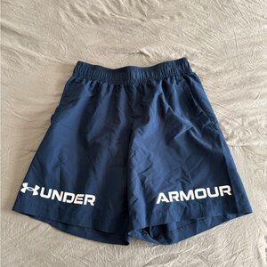 Under Armour Men's Navy Athletic Shorts